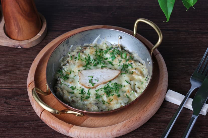 Жульен с курицей