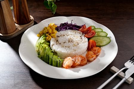 Боул с креветкой