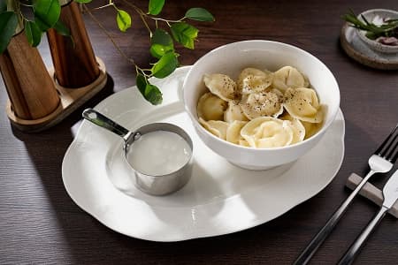 Пельмени с курицей по-домашнему