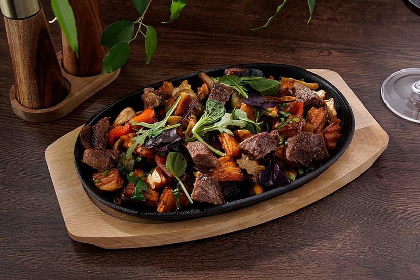 Сковородка с говядиной