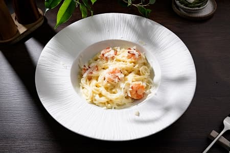 С креветками