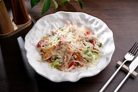 Цезарь с курицей